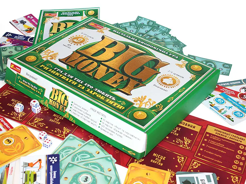 Настільна економічна гра Ranok Creative Big Money (12120143У) - фото 8