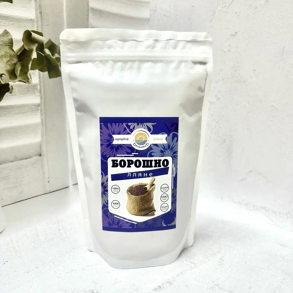 Борошно лляне Десналенд 450 г