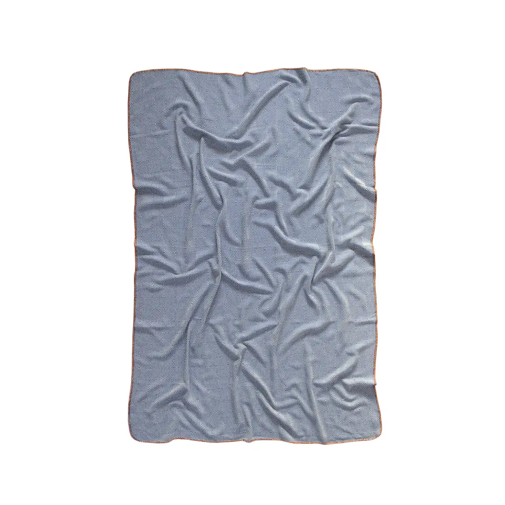 Покривало Barine - Tetra Throw Denim 135x195 темно-синій - фото 2