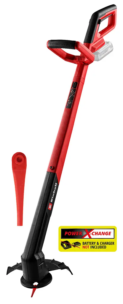 Триммер аккумуляторный GC-CT 18/2411 Li P - Solo 18В 8750об/мин 1.39кг без АКБ и ЗП Einhell sad0002061 - фото 2