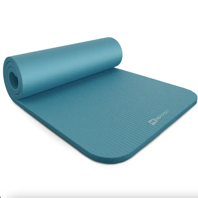 Коврик для йоги Hop-Sport HS-NB020GM NBR 2см світлий морський - фото 6