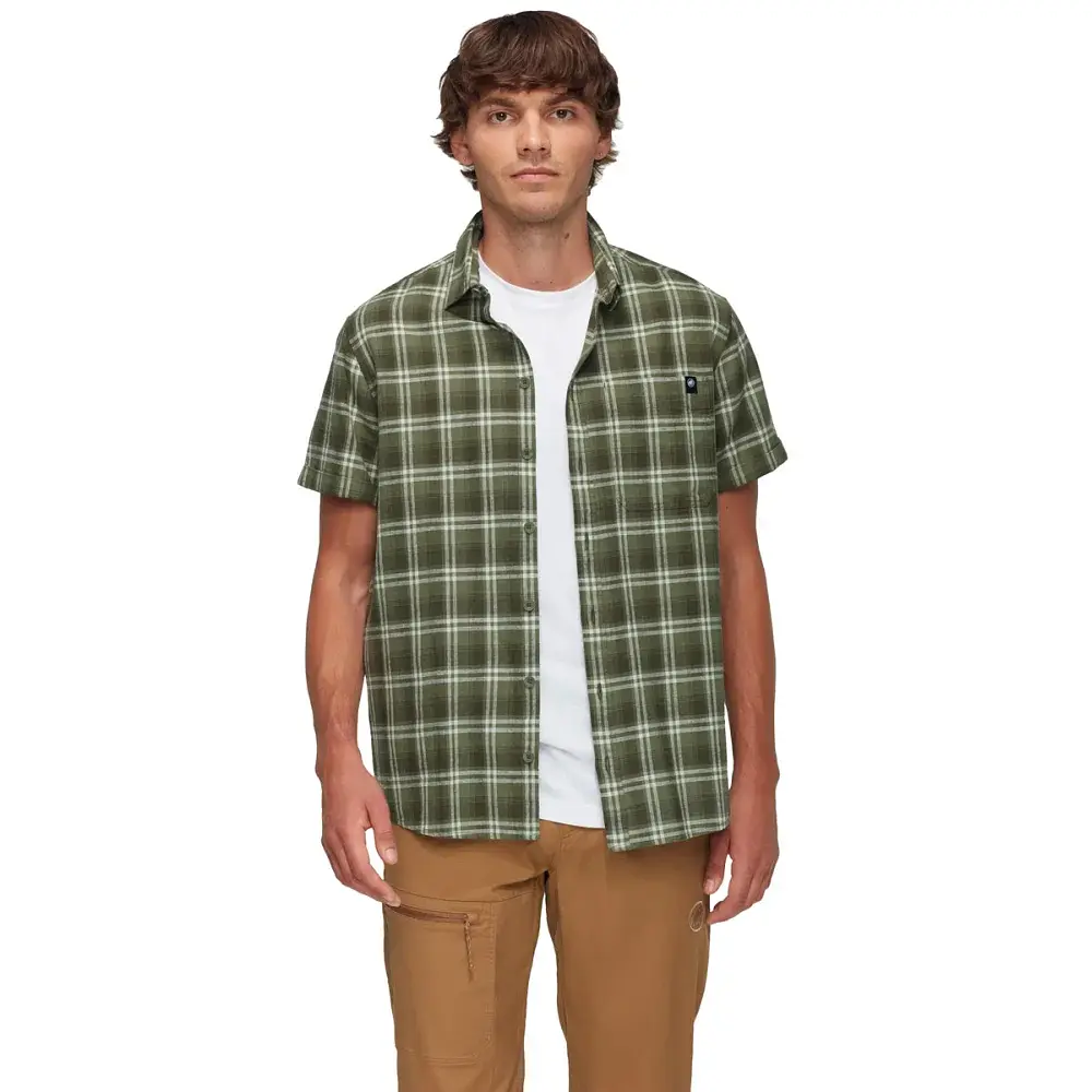 Сорочка Mammut Trovat Summer Shirt M L marsh-dark marsh - фото 2