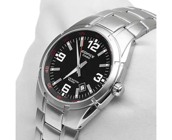 Сталеві чоловічі наручні годинники Casio оригінал Японія Edifice EF-125D-1AVEG зі сталевим браслетом - фото 2