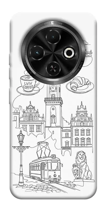 TPU чохол Demsky Lviv spirit для TECNO Spark 30C