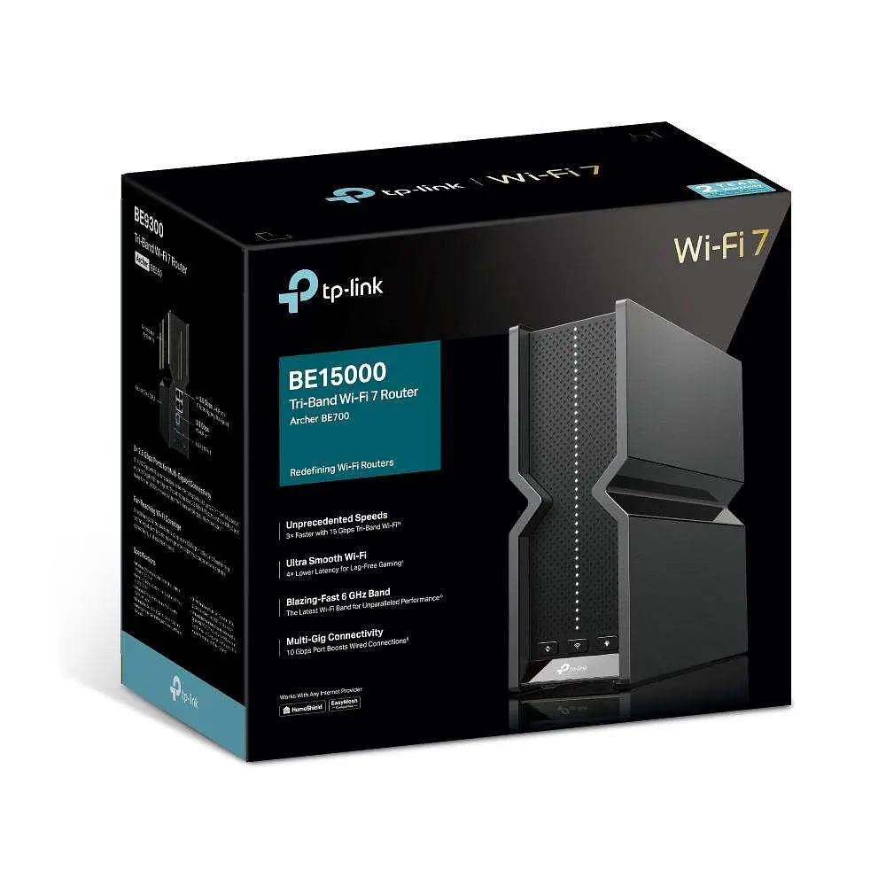 Бездротовий маршрутизатор (роутер) TP-Link Archer BE700 - фото 4
