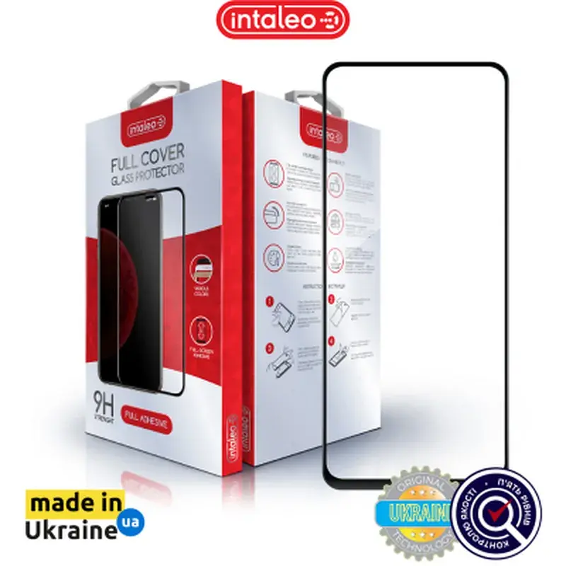 Скло захисне Intaleo Full Glue Xiaomi Redmi 12 (1283126573231) - фото 8