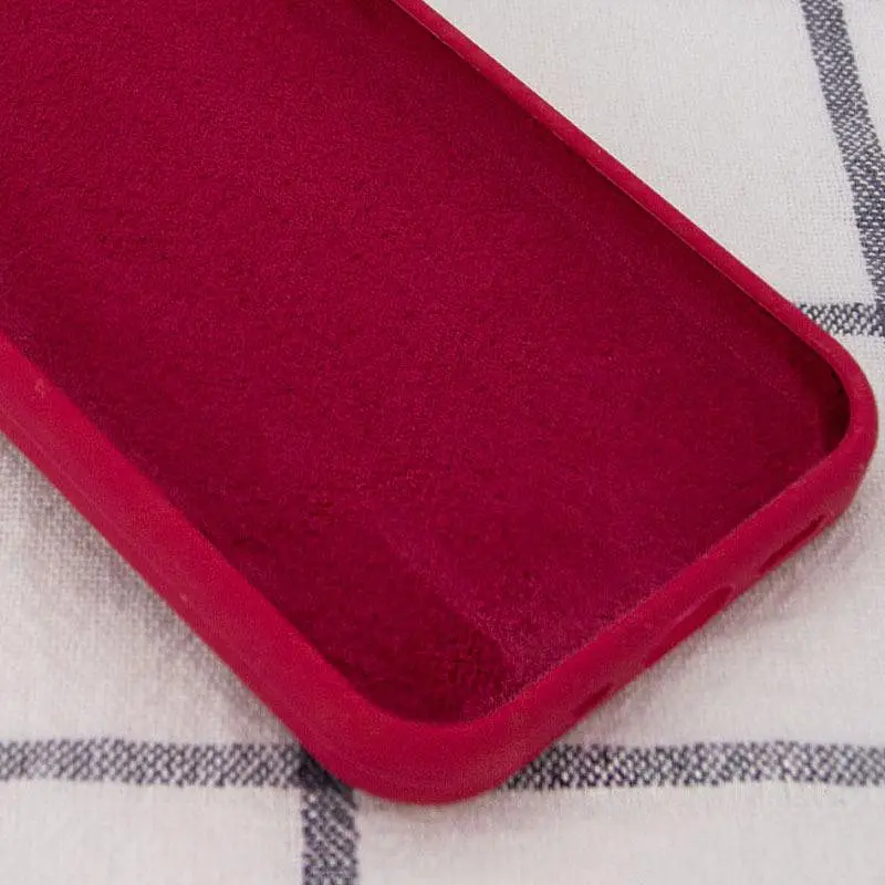 Чохол Silk Full Protective (AA) NO LOGO для Apple iPhone XR (6.1") Червоний / Rose Red - фото 3