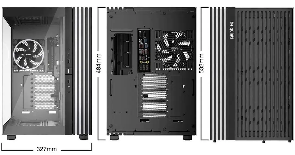 Корпус Be quiet! LIGHT BASE 900 FX Black (BGW71) - фото 2