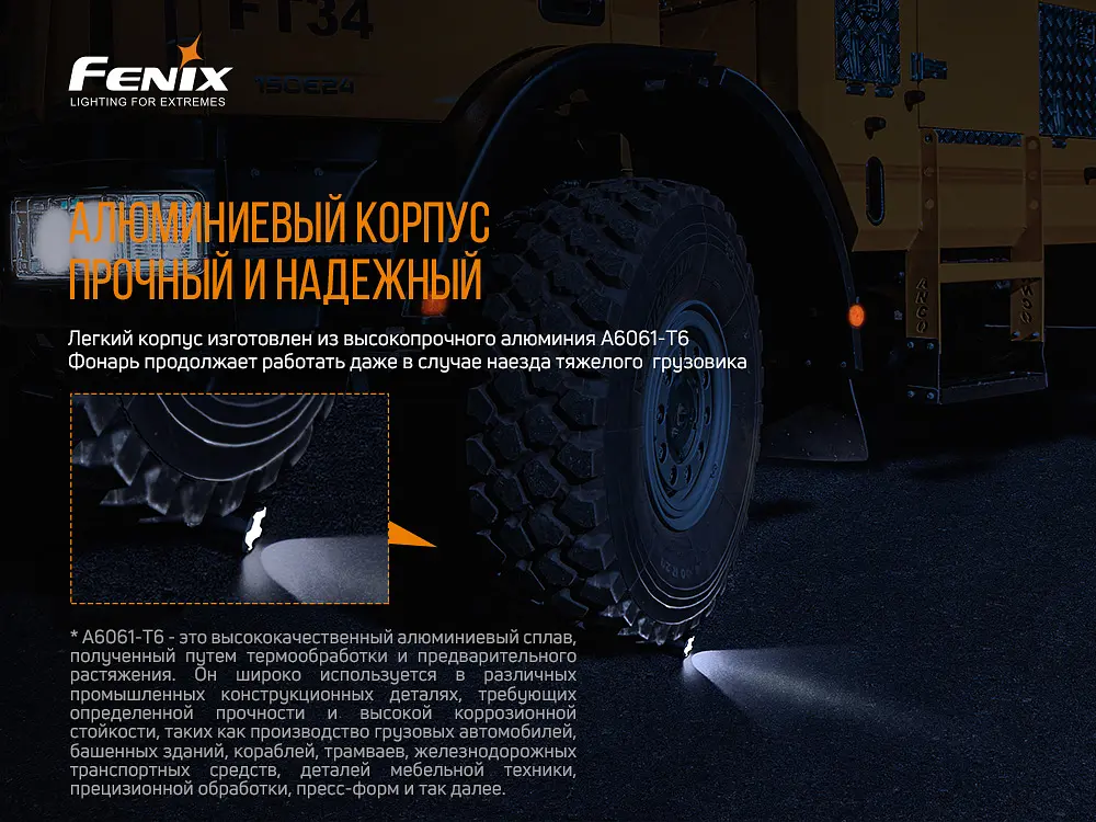 Фонарь ручной Fenix TK22UE - фото 10