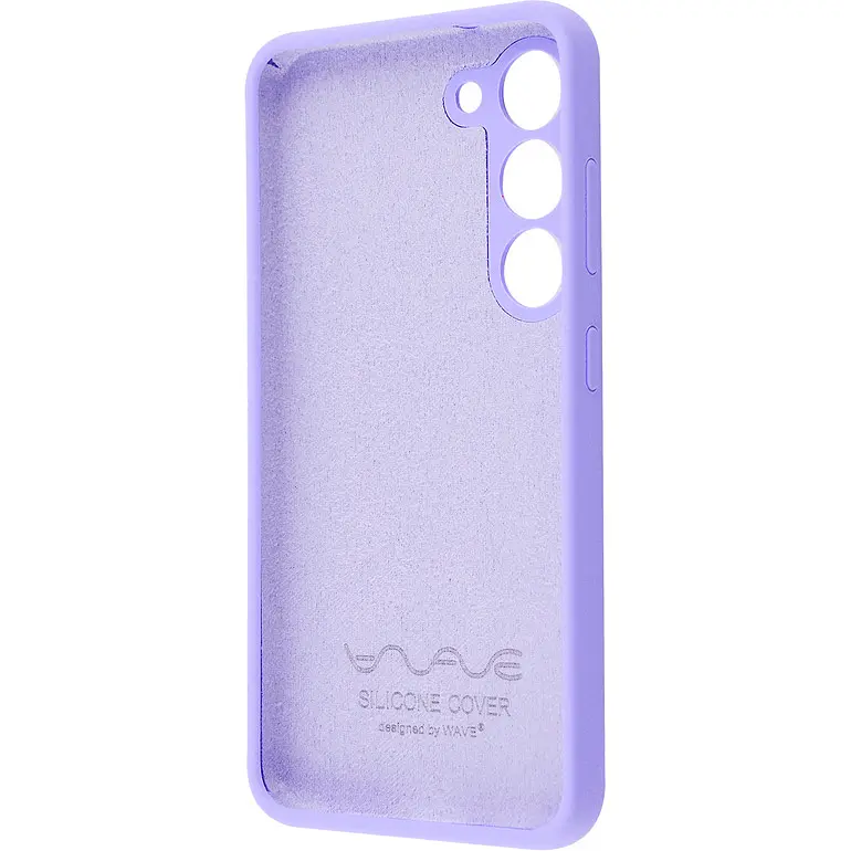 Чохол Wave Full Silicone Cover для Samsung Galaxy S24 Plus Light Purple [100487] - фото 2