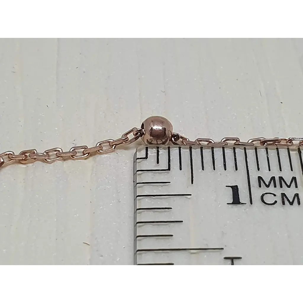 Золотий браслет на ногу Ювелірне виробництво А. Долина. 300008 25 - фото 3