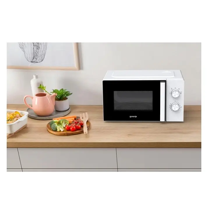 Мікрохвильова піч Gorenje MO 20 E1WH біла - фото 5