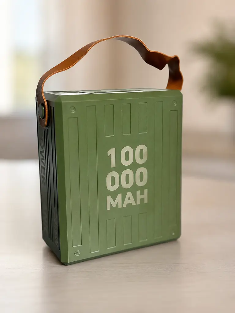 Повербанк KONFULON A45Q 100000 mAh, 22.5 Вт / Зовнішній акумулятор з LED підсвічуванням - фото 2
