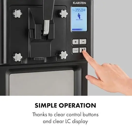 Морозивниця компресорна Klarstein Sweet Sundae (10034911) Чорний - фото 4