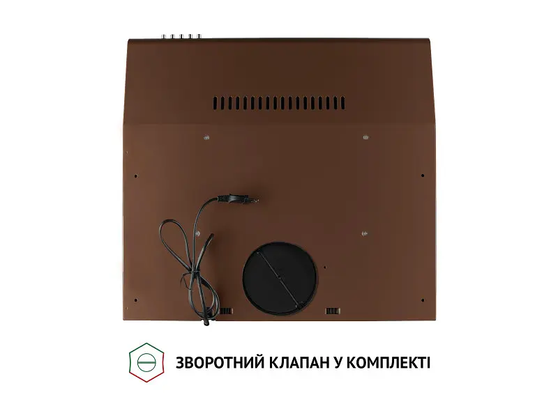 Витяжка Perfelli PL 5144 DARK BR LED - фото 9