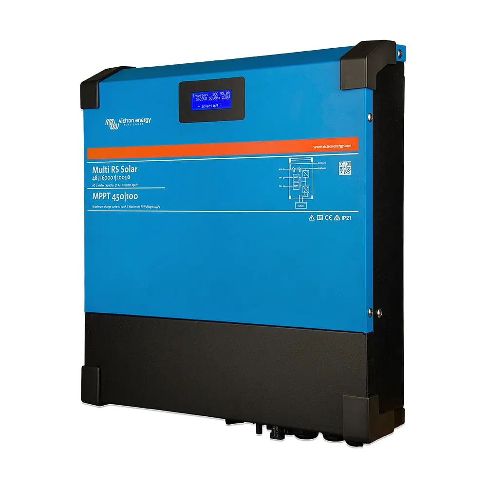 Гібридний однофазний інвертор 4.8kW Victron Energy Multi RS Solar 48/6000/100-450/80 (99-00020342) - фото 6