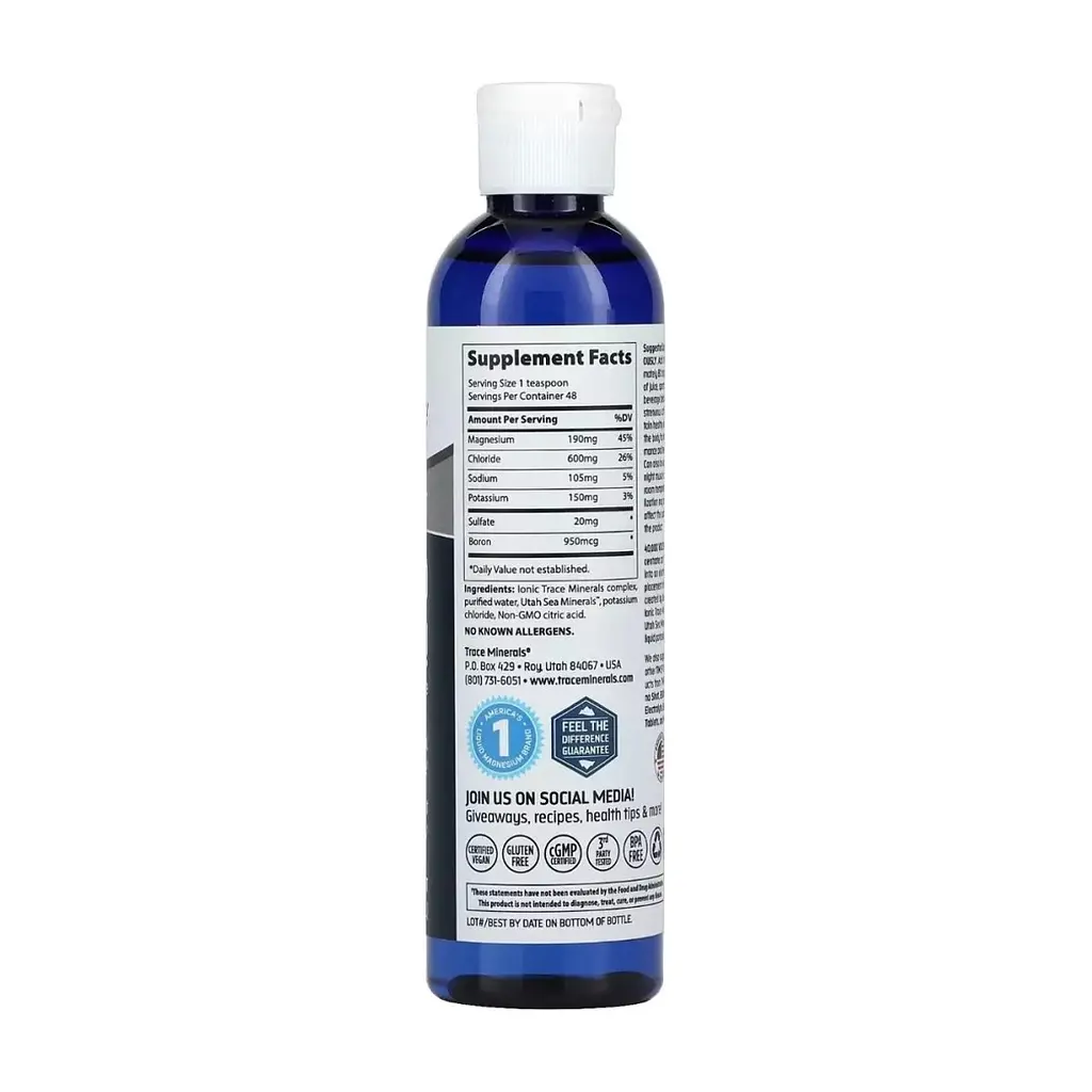 Мінерали Trace Minerals Концентрат електролітів, Electrolyte Concentrate, 237 мл (TMR-00110) - фото 2
