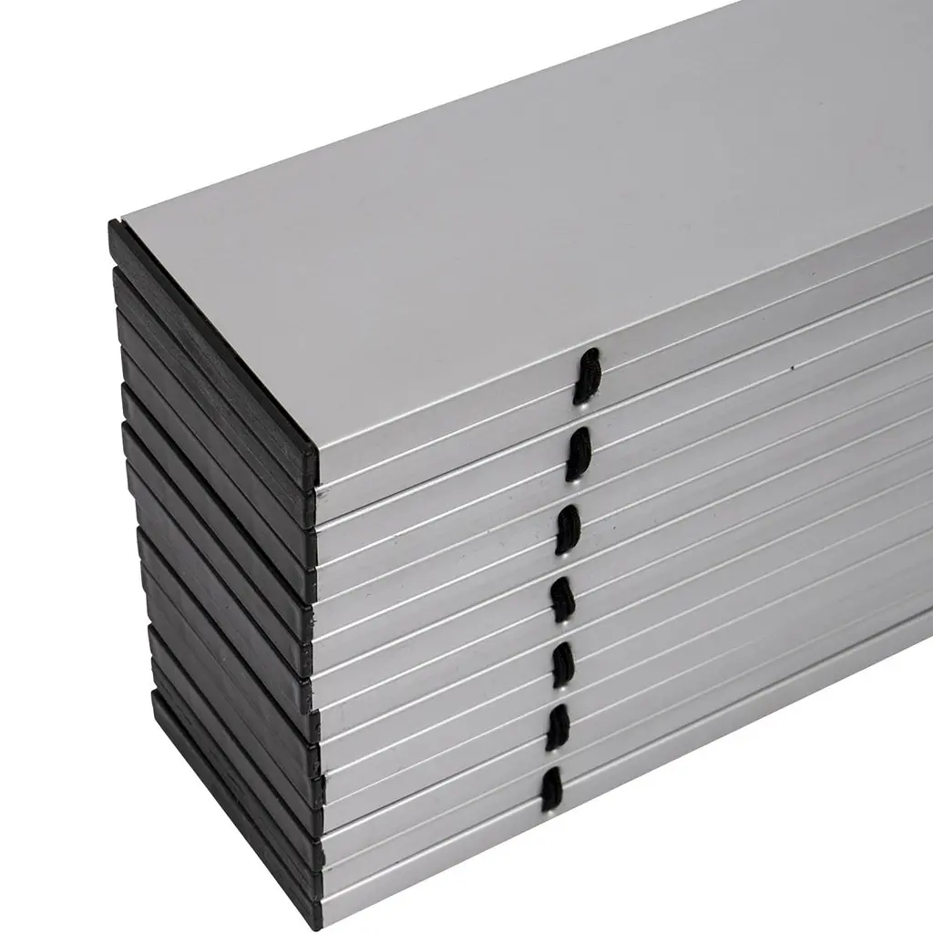 Стіл Bo-Camp Lamel 121x80 cm Aluminium (1404438) - фото 10