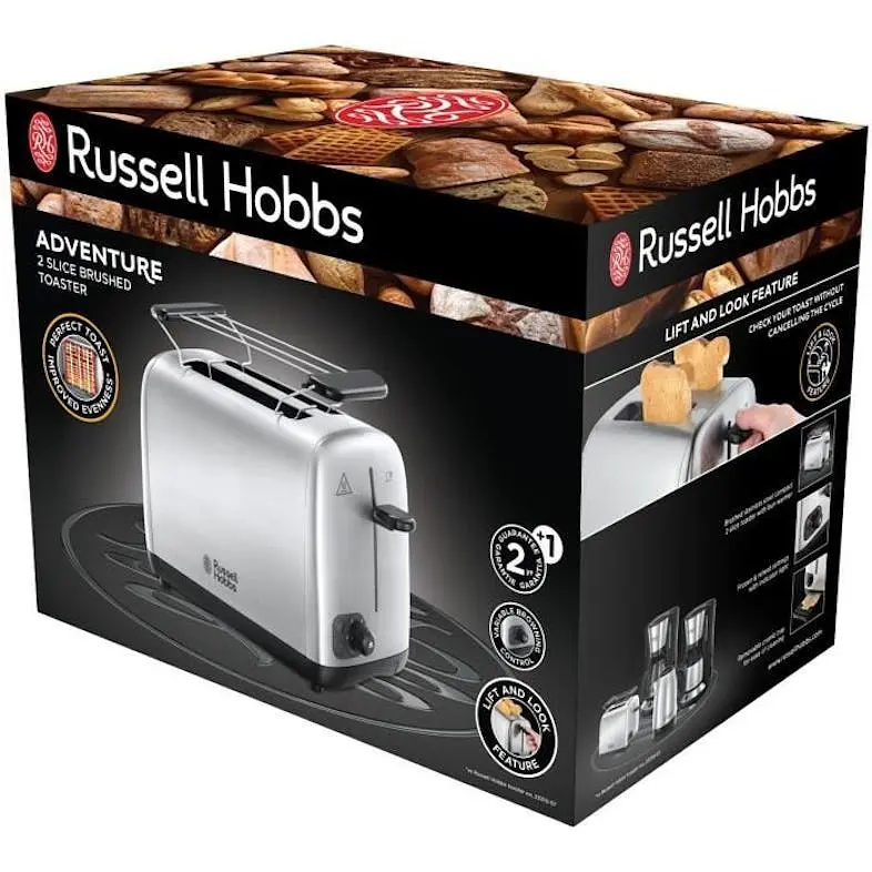 Тостер Russell Hobbs Adventure 24080-56  - фото 4