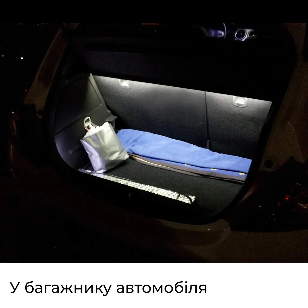 Набір із 3 автономних бездротових кнопкових світлодіодних меблевих світильників із вимикачем PR-01 Білий 88232 - фото 8