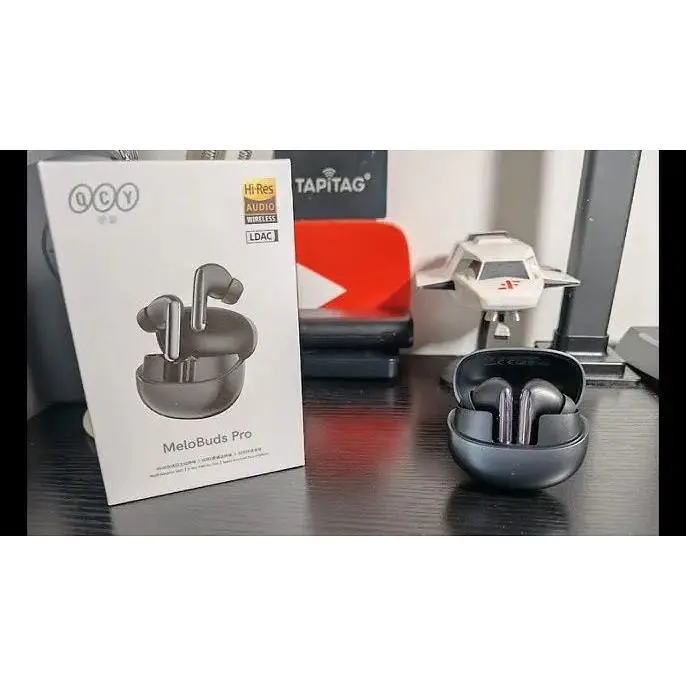 Бездротові навушники QCY MeloBuds Pro (HT08) TWS стерео гарнітура в кейсі - фото 6