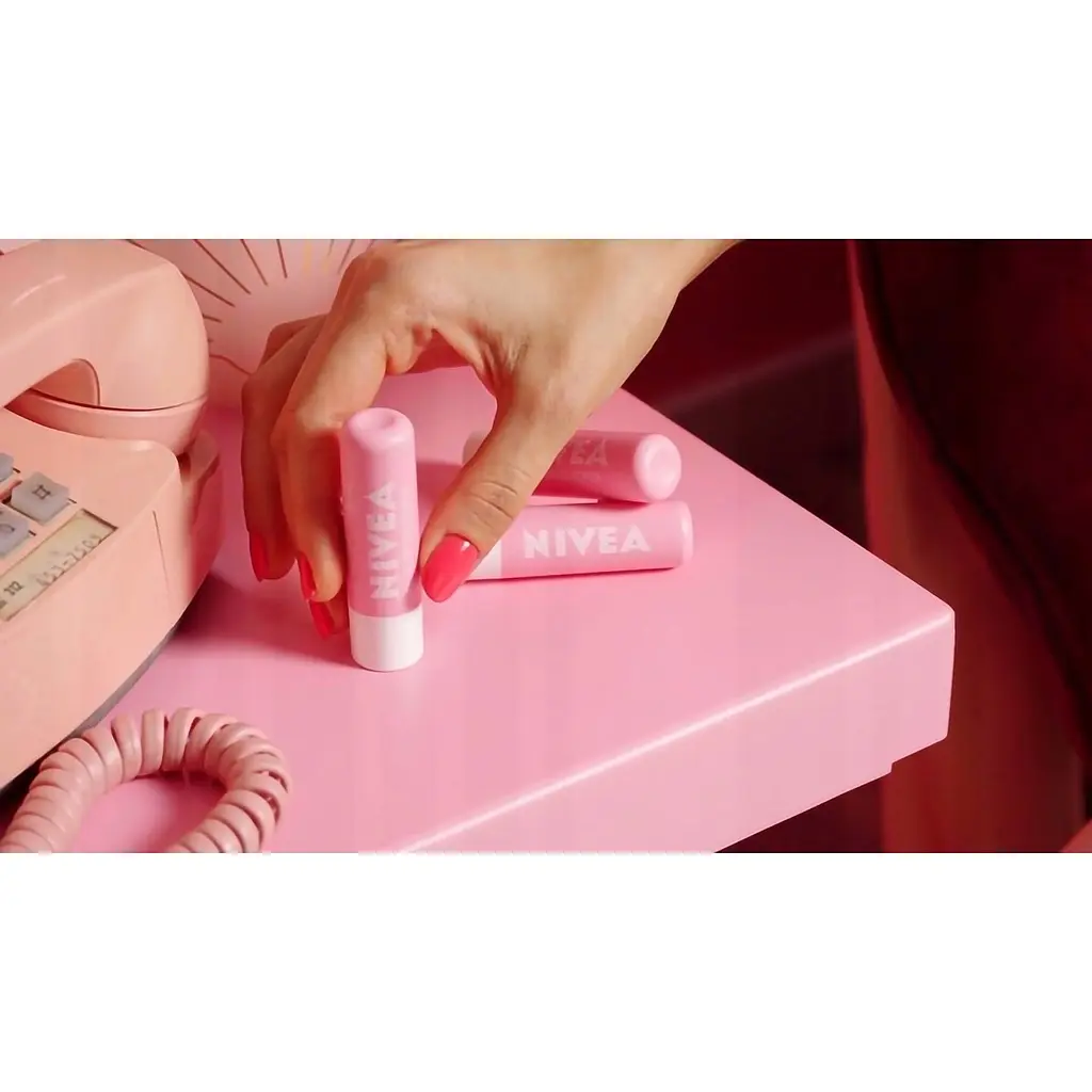 Скраб-бальзам для губ Nivea, с маслом шиповника, 5,5 мл (88023) - фото 2