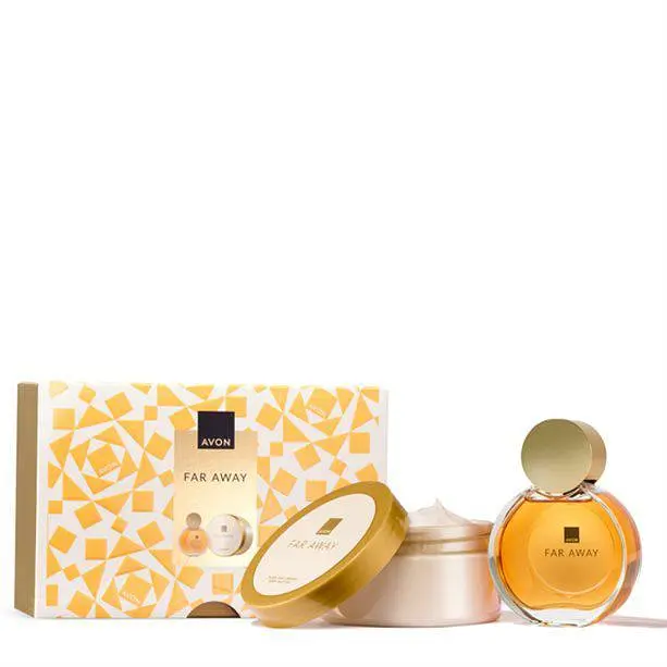 Набір подарунковий Avon Far Away (edp/50 мл + b/cr/200 мл) (158511317)