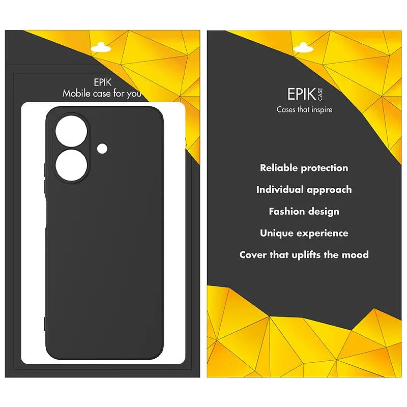 Чехол TPU Epik Black Full Camera для Realme Note 60 / 60x - фото 2
