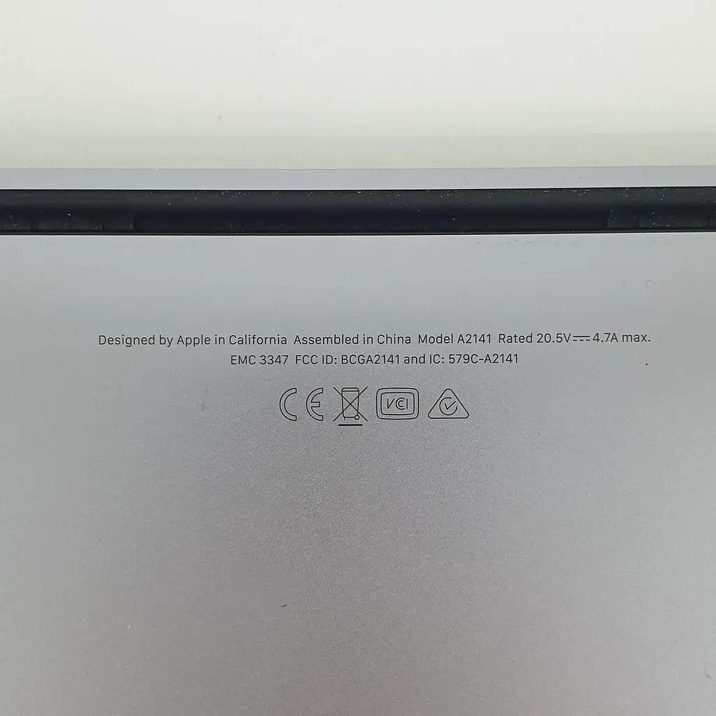 Ноутбук Apple MacBook Pro 16" A2141 (C02DP1L3MD6M) (i7-9750H/16/512SSD/PRO 5300M) - Class A- - фото 3