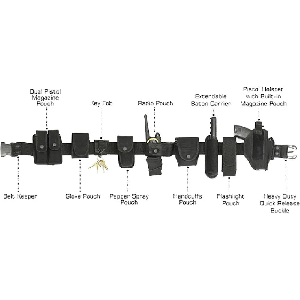 Ремінь Leapers UTG Law Enforcement and Security Belt System Black - фото 2