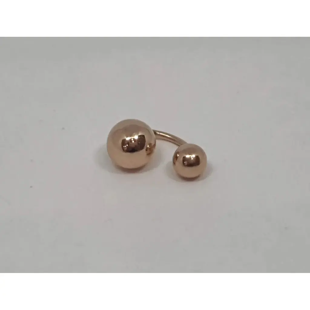 Золота сережка-пірсинг Favoritum. 310129_7 - фото 2