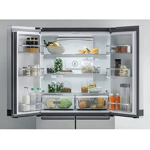 Холодильник Whirlpool многодверный 187.4x90.9х69.8 холод. отд. 384 л мороз. отд. 207 л 4дв. А++ NF инв. дисплей нерж - фото 5