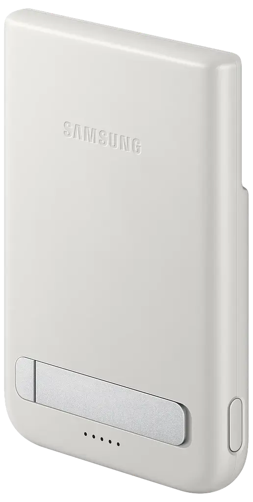 Зарядний пристрій Samsung Magnet Wireless Battery Pack 5000mAh 25W (EB-U2500XJEGWW) White (7252028) - фото 3