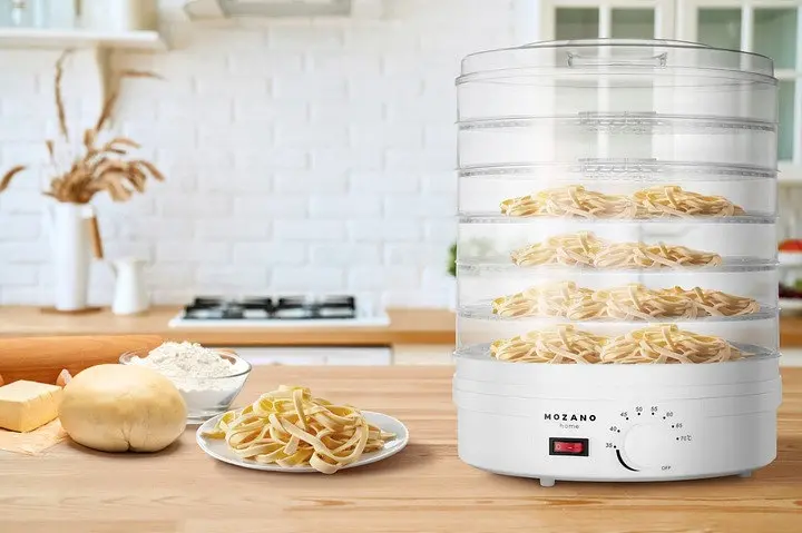 Сушка для овочів та фруктів Mozano Food Dehydrator white - фото 5