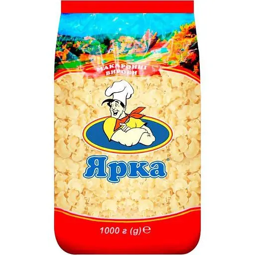 Макаронні вироби Ярка Ріжок рифлений з гребiнцем 8 мм 1 кг - фото 2