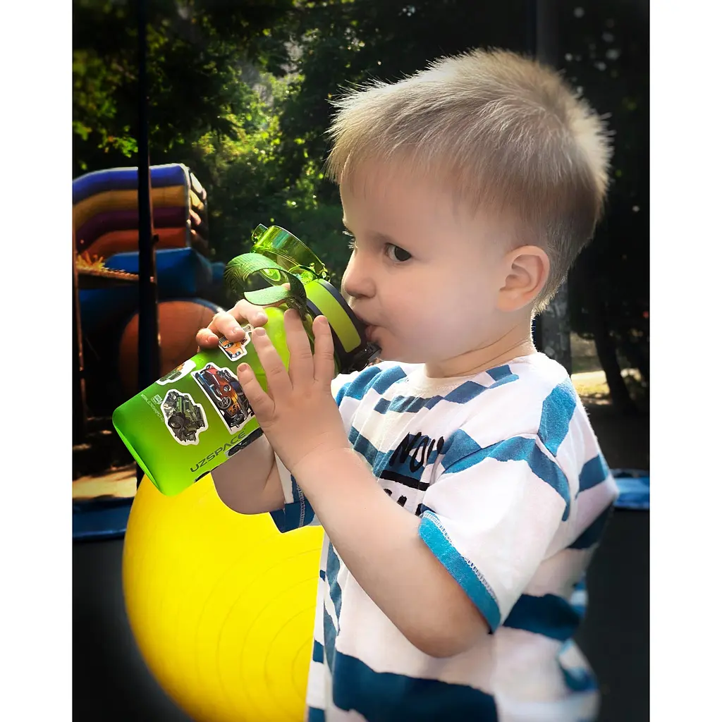 Бутылка для воды UZspace Colorful Frosted 350 мл коралловая (3034) - фото 6