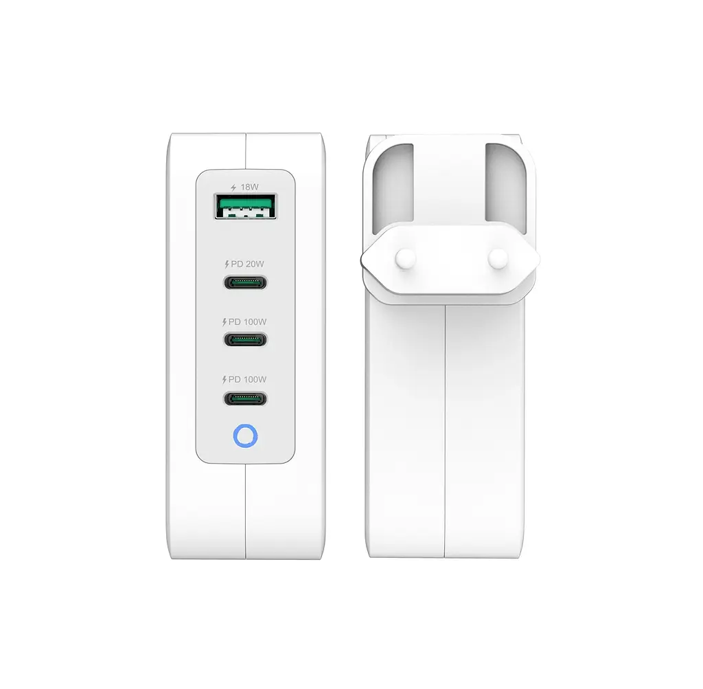 Мережевий зарядний пристрій J5create GaN USB-C 130W White (JUP43130E-EN) - фото 4