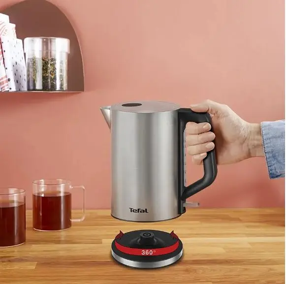 Електрочайник Tefal Bronx Electric KI513D10 1.7 л нержавіюча сталь - фото 8