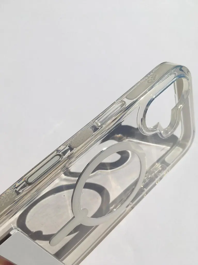 Чохол протиударний для iPhone 17 ZAGG Gear4 Crystal Palace MagSafe KS Clear Case Прозорий з підставкою - фото 3