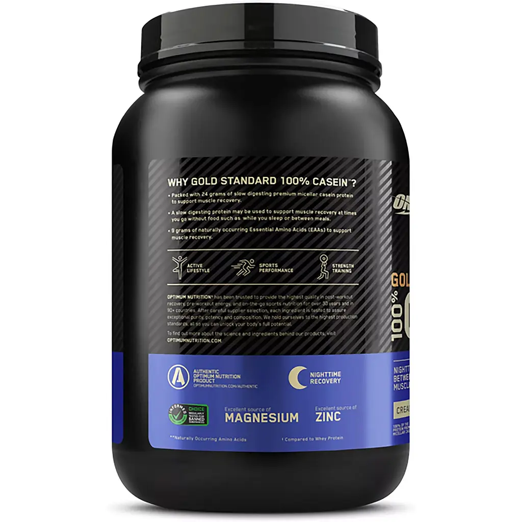 Протеїн Optimum Nutrition100% Casein Protein Vanilla 825 г - фото 2