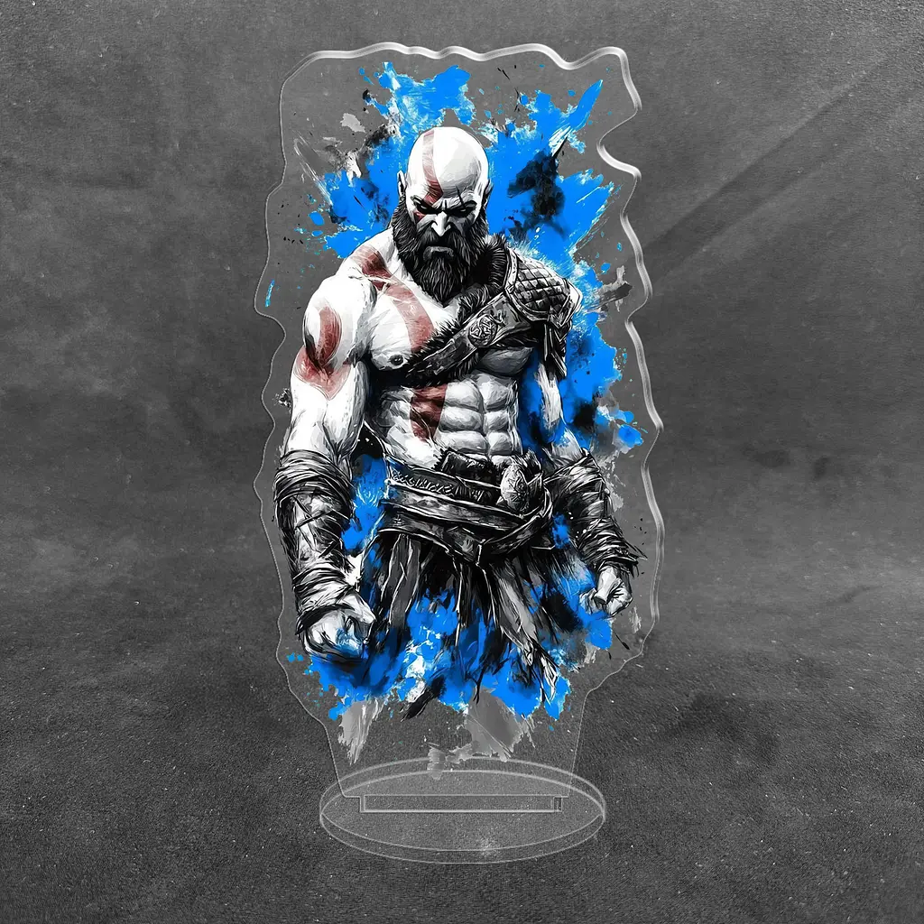 Акрилова колекційна фігурка God of War Бог Війни 2 15 см