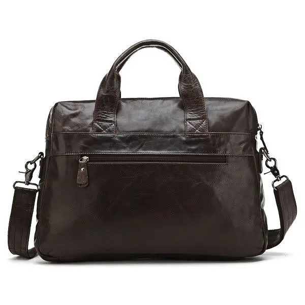 Сумка кожаная мужская Vintage 39,5х29х9 см sum0012453 - фото 2