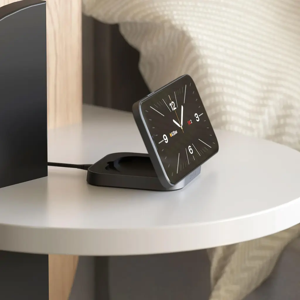 Бездротовий зарядний пристрій Zens Magnetic Nightstand Charger Black (ZESC16B/00) - фото 4