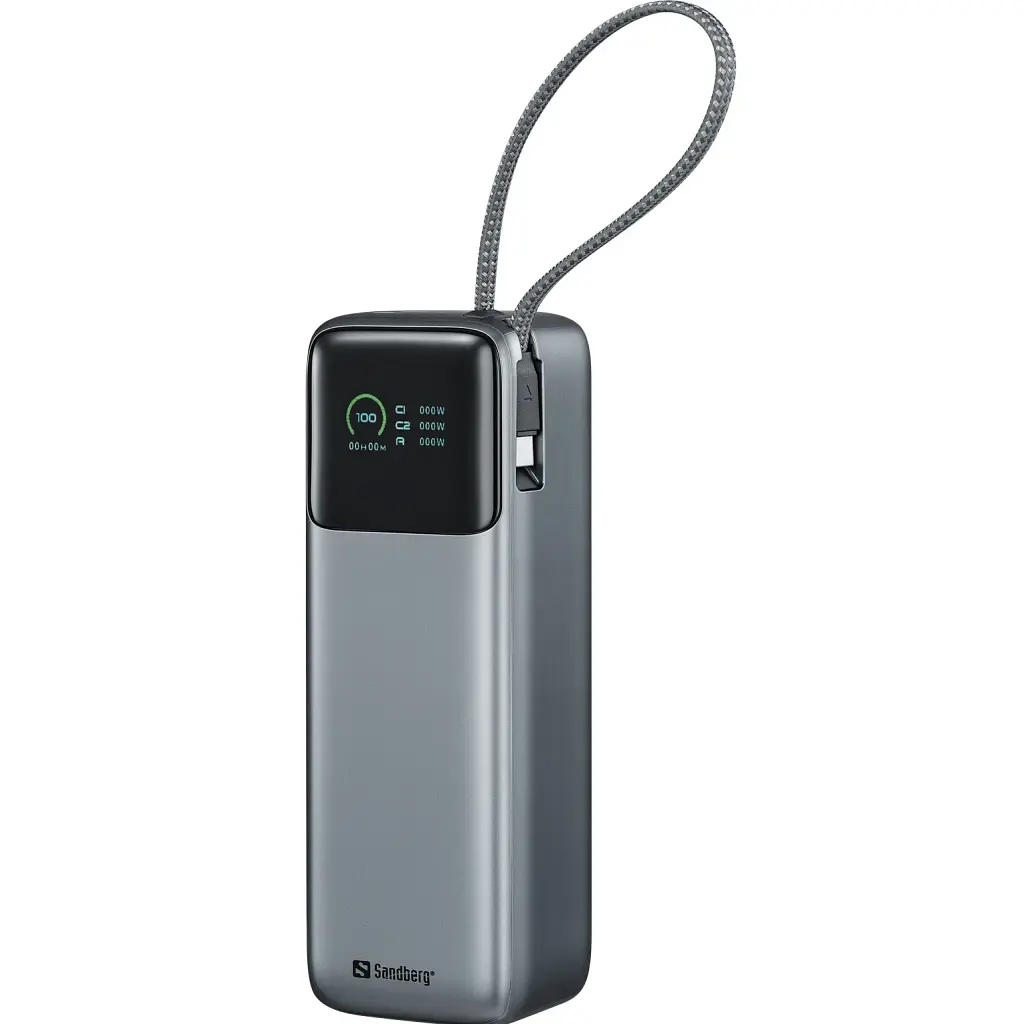 Універсальна мобільна батарея Sandberg All-in1 27000mAh PD 240W Grey (421-31) - фото 7
