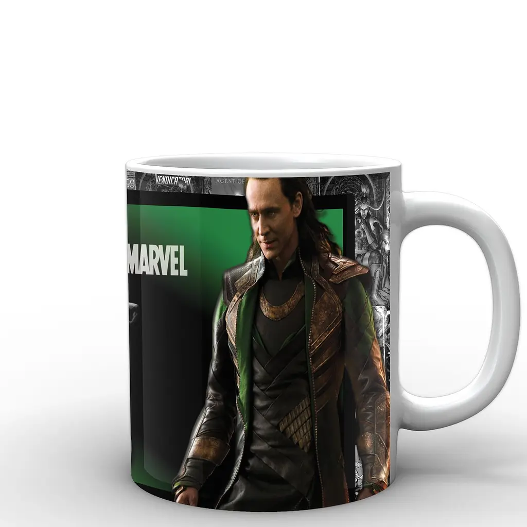 Кухоль GeekLand Локі Loki Локі мультифандом LK.02.009 330 мл білий - фото 3