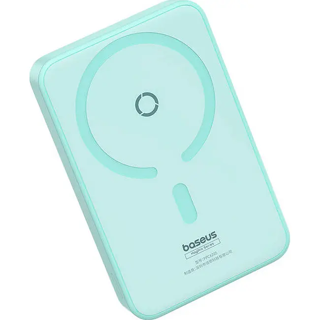 Зовнішній акумулятор Baseus MagPro Magnetic Bracket 5000mAh 20W Blue [P10064101333-00] [102133] - фото 2