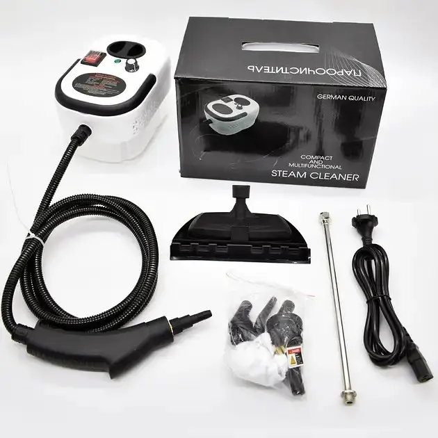 Відпарювач Steam Cleaner для дому 2500 Вт • Багатофункціональний пароочисник з насадками HX-860 - фото 2