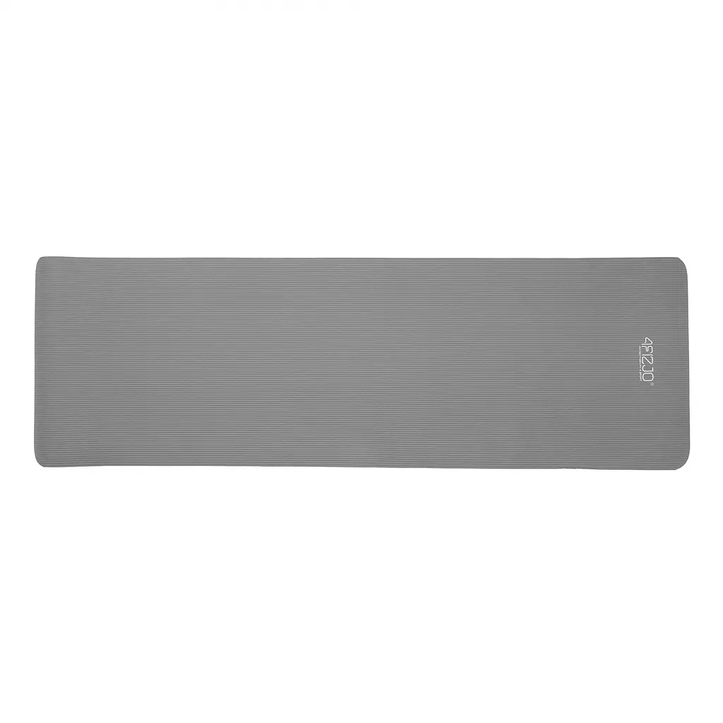 Килимок (мат) спортивний 4FIZJO NBR 180 x 60 x 1 см для йоги та фітнесу 4FJ0371 Grey (P-5907739317087) - фото 2