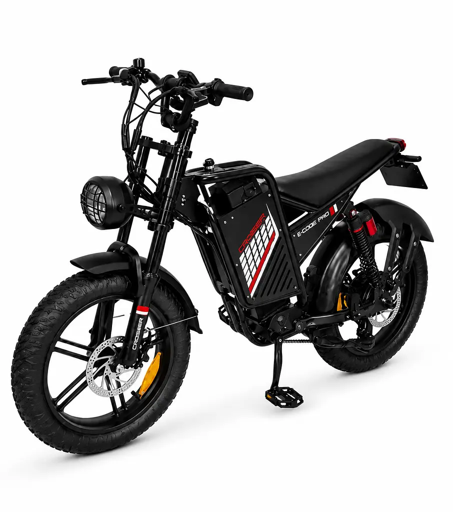 Електровелосипед Crosser E-CODE PRO PLUS 60V 2000W 26Ah Lithium, гідравлічні гальма, 7 швидкостей, 2026