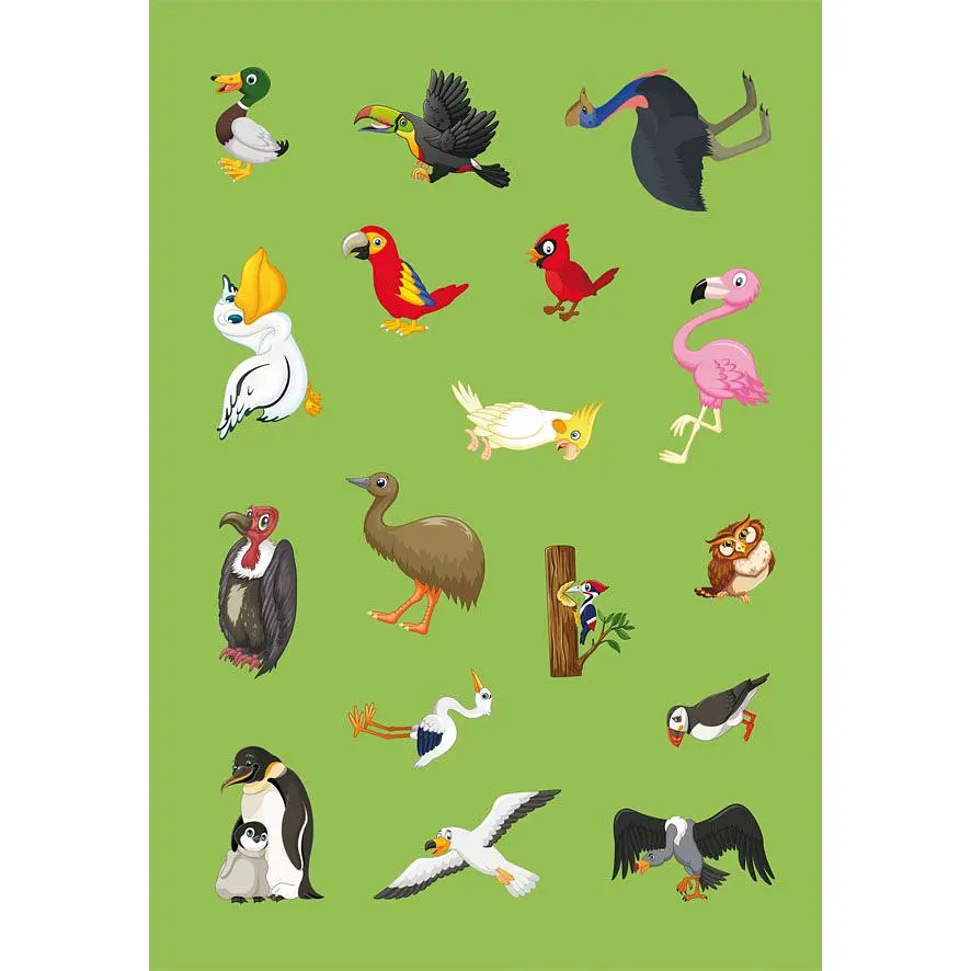 Набір наліпок Кристал Бук Перші розвивальні наліпки Птахи, 35 шт. - фото 4